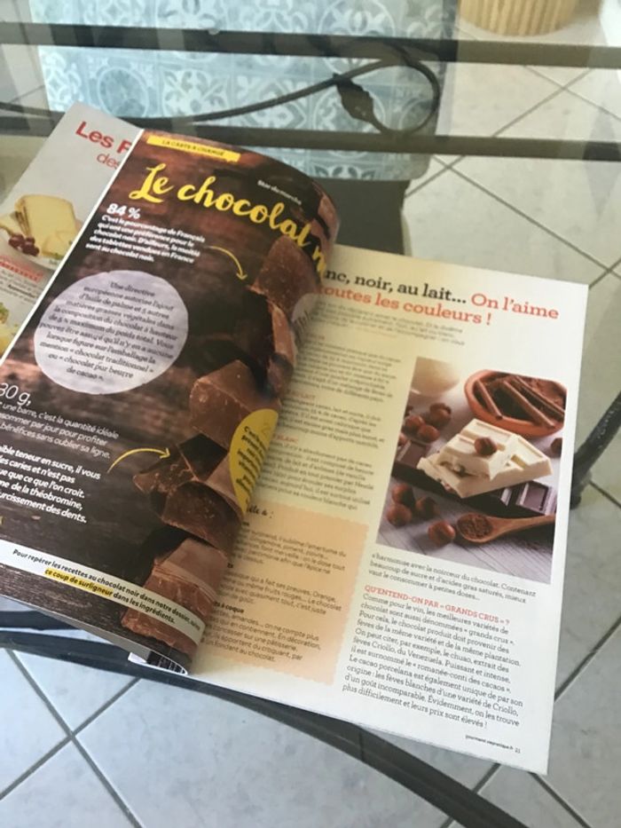 Livre de cuisine gourmand chocolat - photo numéro 2