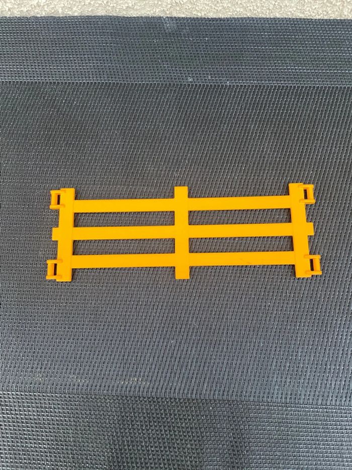 Playmobil barrière clôture jaune foncée ferme 4490 4055 country pièces détachées