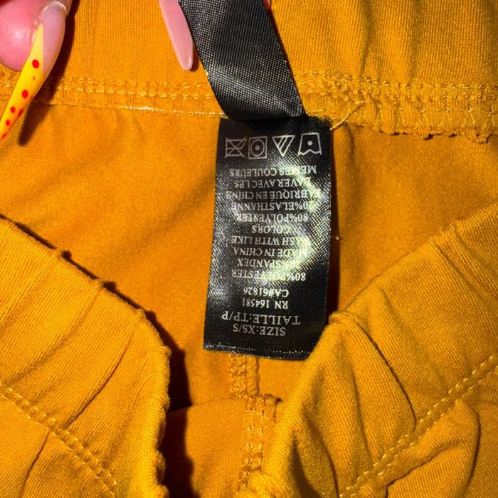 🌸Legging jaune moutarde just cozy - Taille 36 🌸 - photo numéro 4