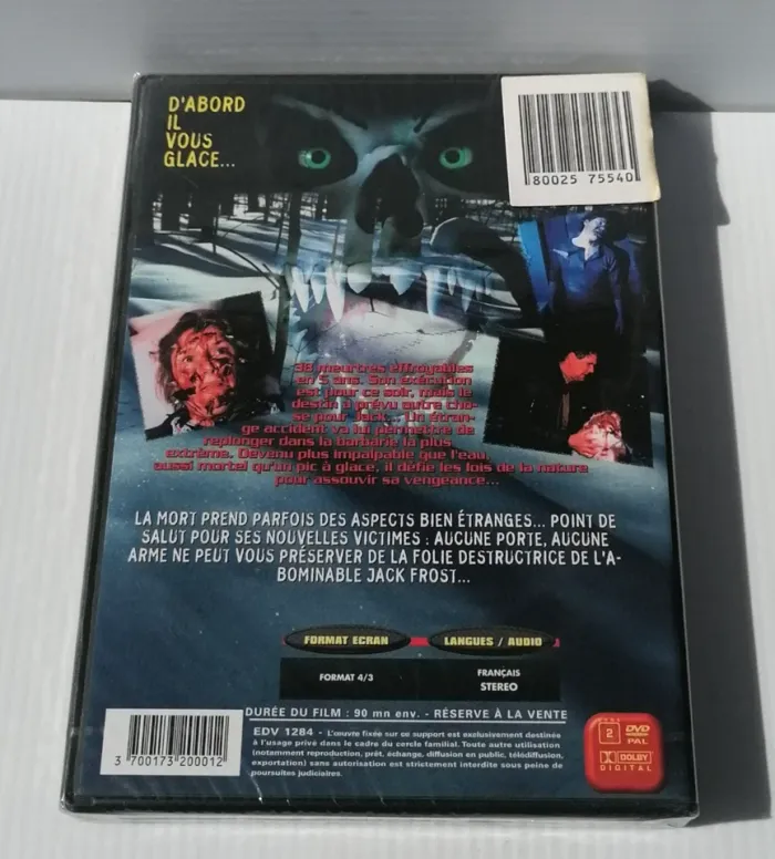 Dvd Jack Frost (Neuf scellé). - photo numéro 2
