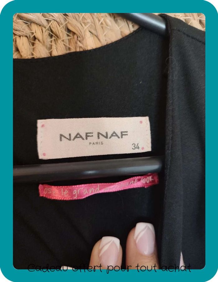 Petite robe noir NafNaf 34 - photo numéro 3