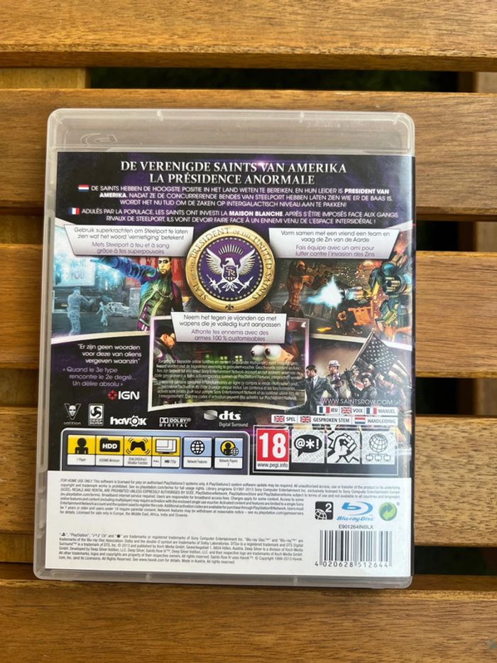Saint row iv PS3 - photo numéro 4