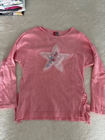 T-shirt manches longues 4 ans étoile