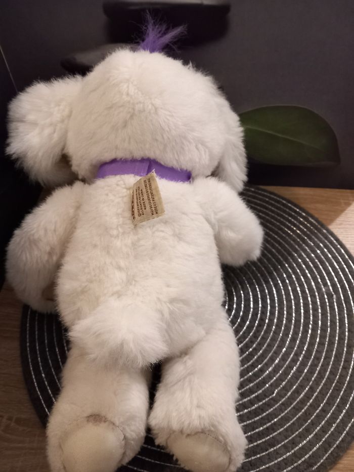 Peluche lapin vintage magic glow friends idéal applause 1992 - photo numéro 5