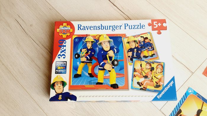Puzzle Ravensburger 3 x 49 pièces Fireman Sam Sam le pompier - photo numéro 5