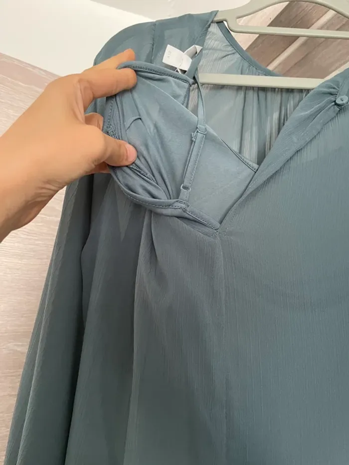 Robe longue en mousseline - photo numéro 8