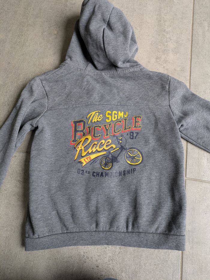 Veste zippée sergent major vélo 6 ans - photo numéro 2