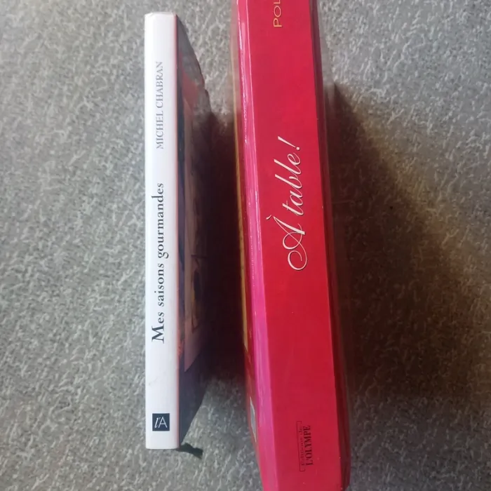 Lot 2 livres de cuisine brochés - photo numéro 2