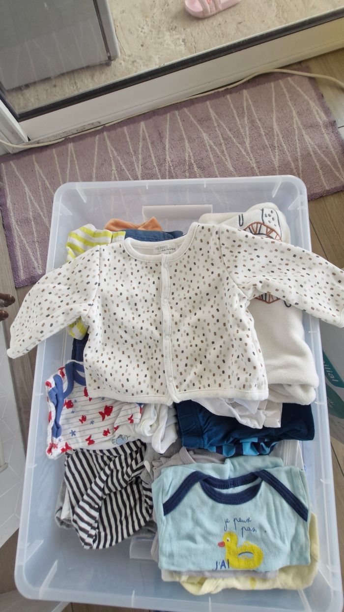 👶 Lot vêtements garçon 3 mois – +180 pièces – marques - photo numéro 3