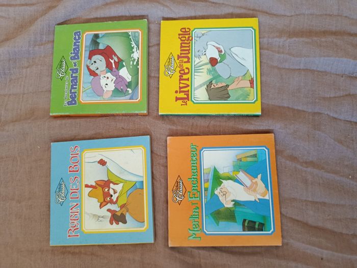 Lot de 4 livres Disney classic McDo