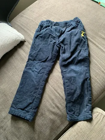 Pantalon velours  3 ans