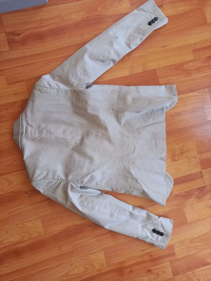 Veste de costume/blazer beige etam - photo numéro 6
