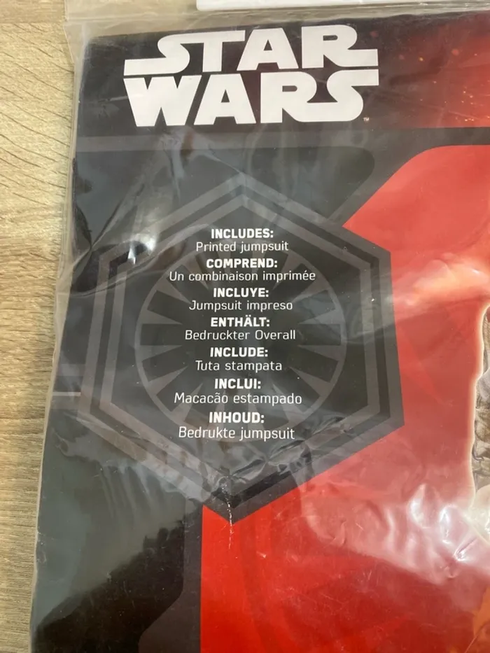 Déguisement Star Wars Rubies Finn combinaison 7-8 ans neuve - n4m - photo numéro 2