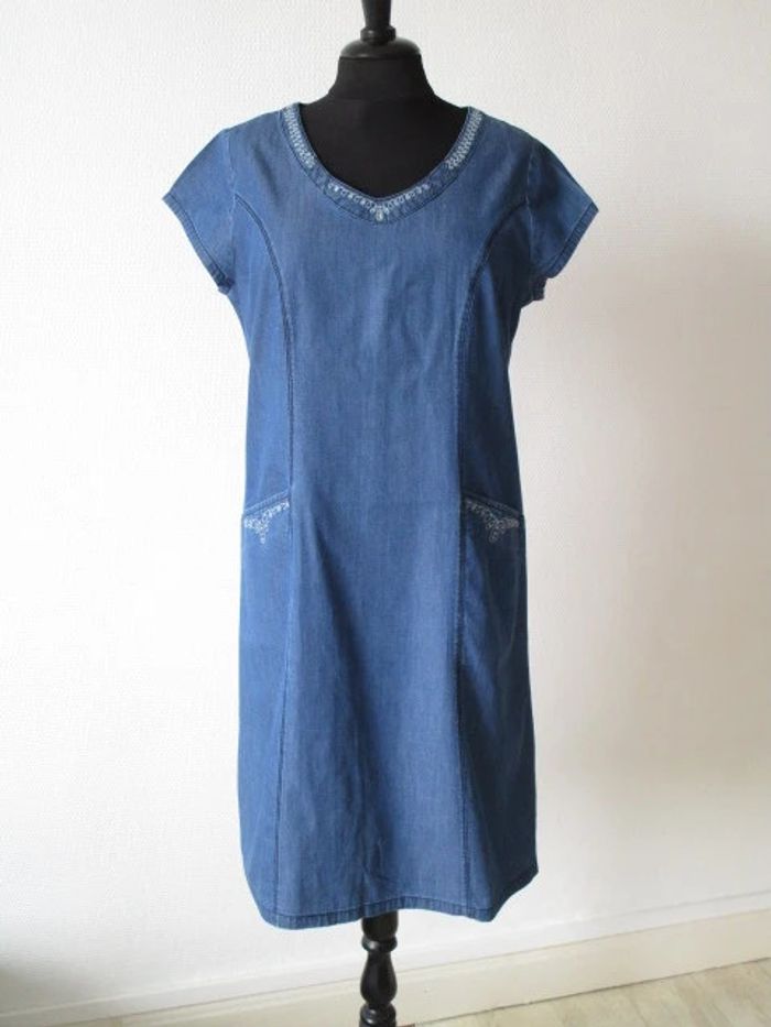 Robe légère bleu jean Jac Jac 38 NEUVE