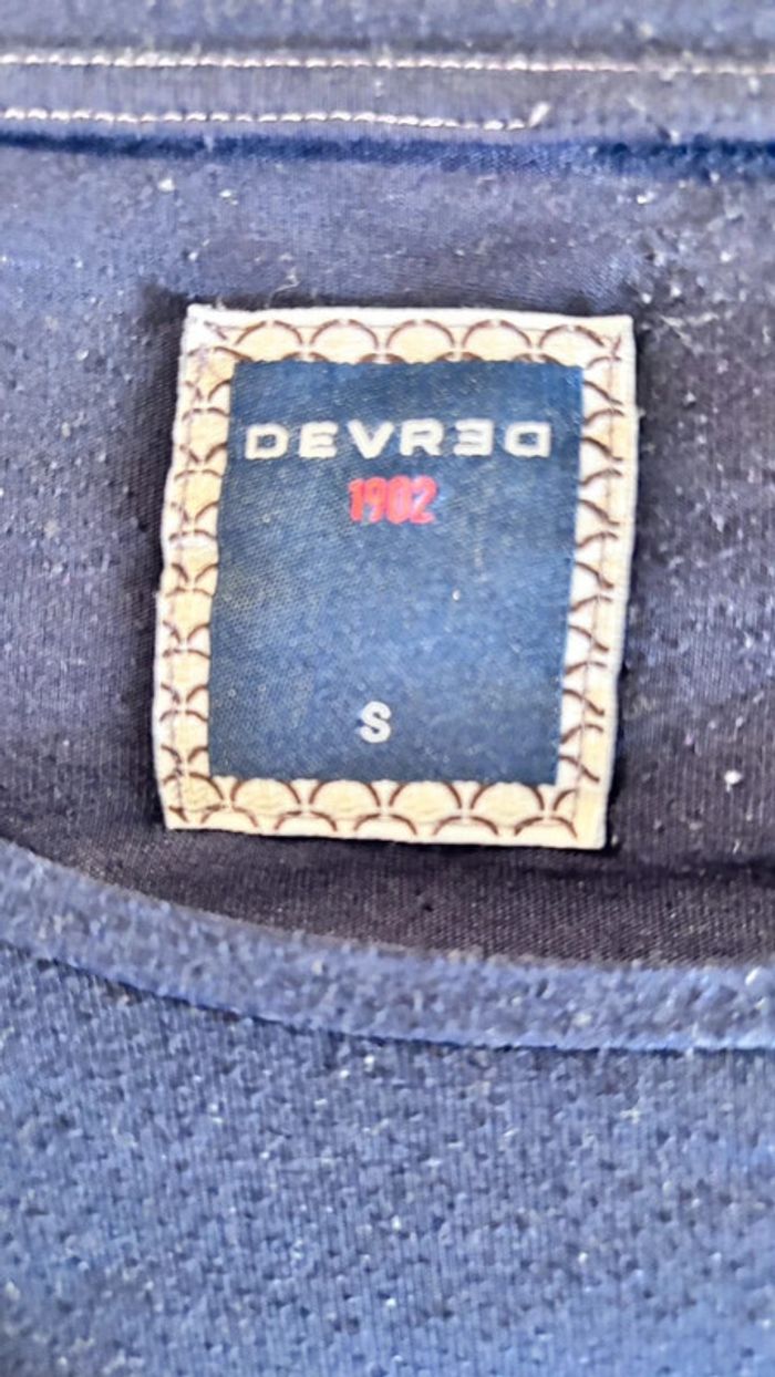 👕 tee shirt bleu marine #devred taille S - photo numéro 4