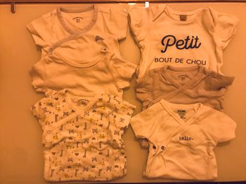 Lot 6 bodies MC - 3 mois