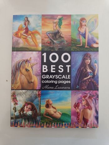 100 best grayscale coloring pages 