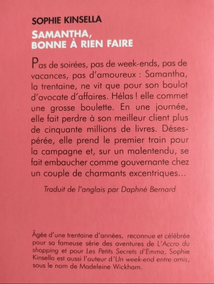 Lot de 5 romances chick lit - photo numéro 8