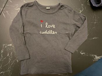 Tee shirt a manches longues fille 🫢