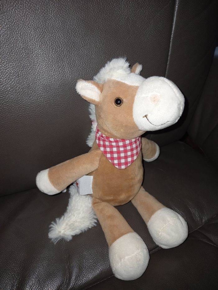 Peluche cheval kinder - photo numéro 2