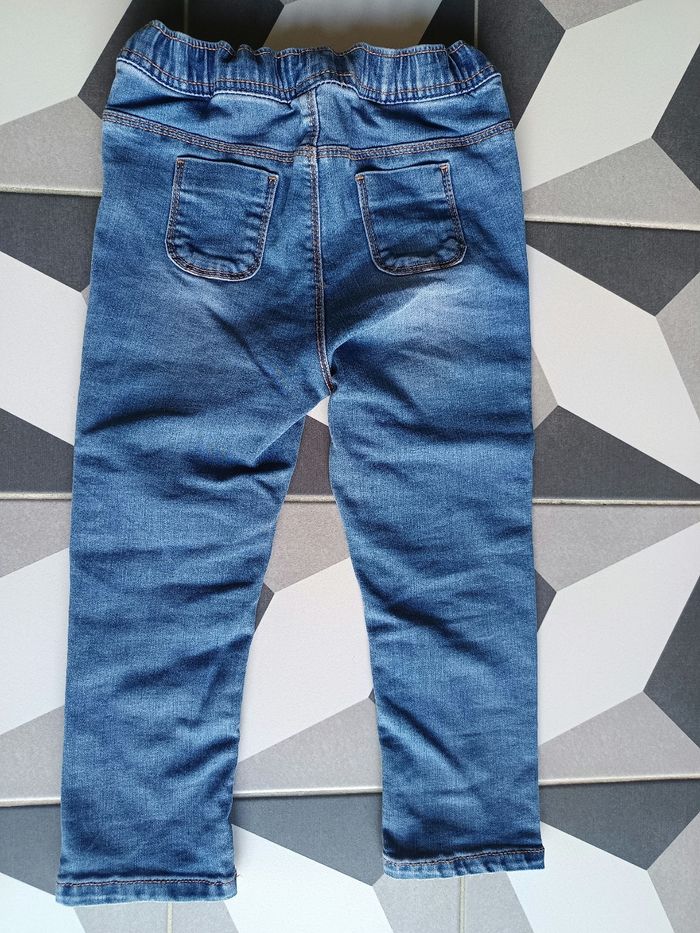 Pantalon jean tregging Obaibi 4 ans - photo numéro 2