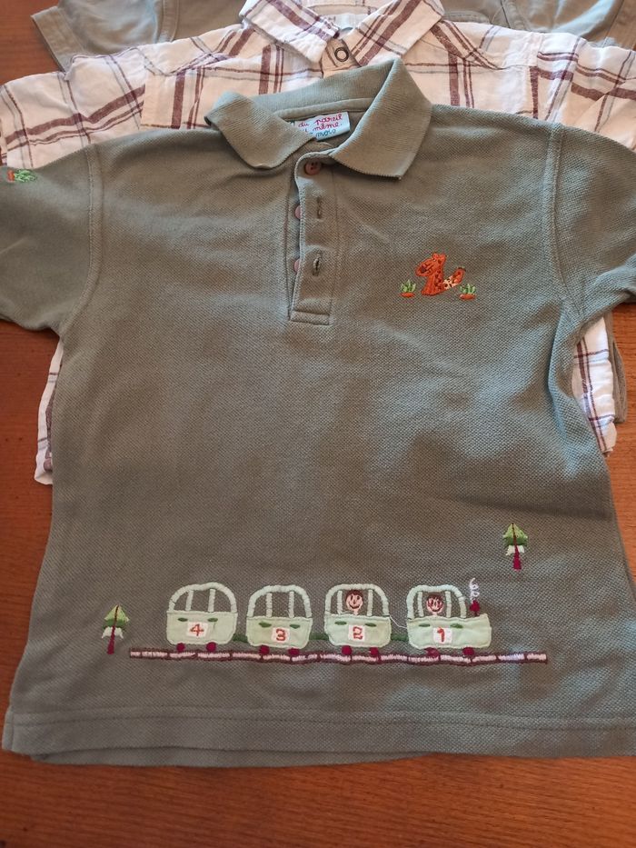 Lot 2 polos avec 1 chemise - photo numéro 2