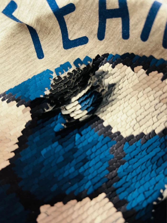 T-shirt, avec paillettes FOOT - photo numéro 3