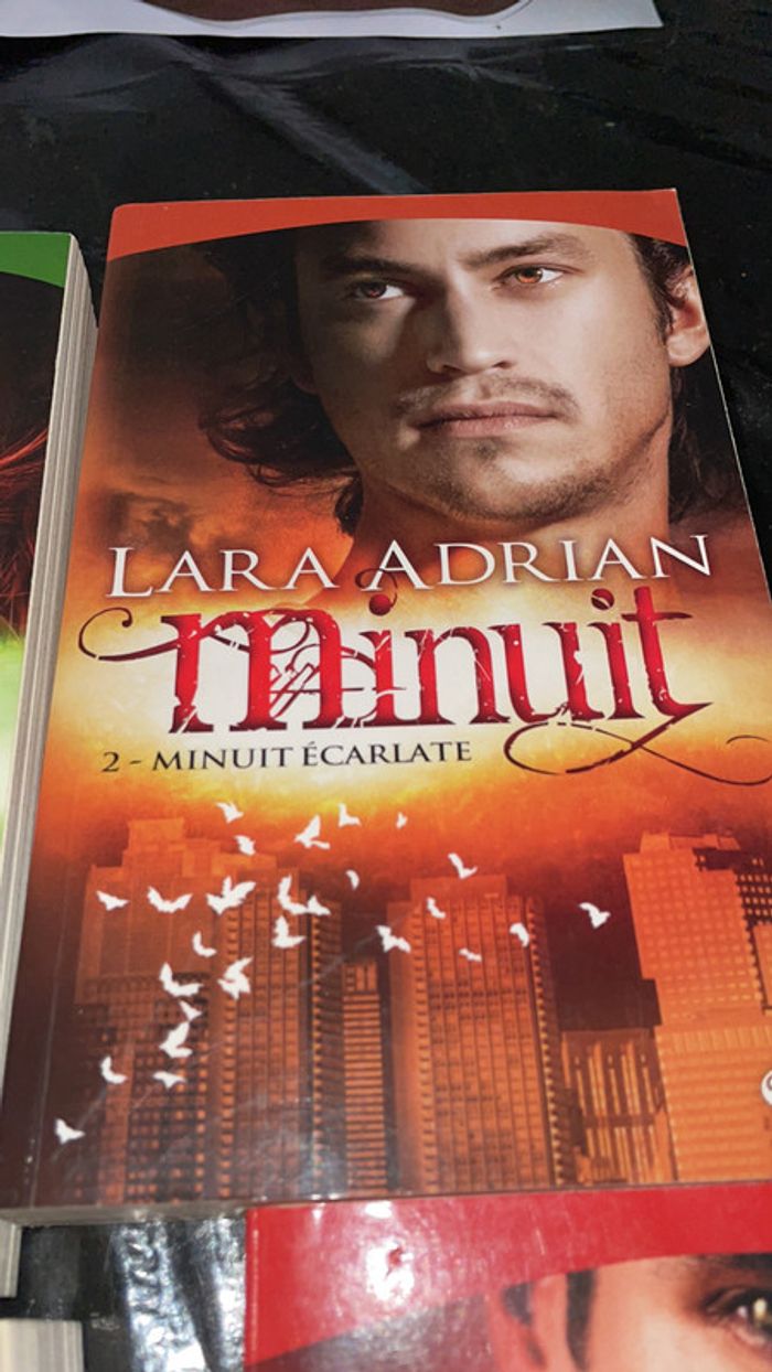 Lot de livres minuit Lara Adrian - photo numéro 2