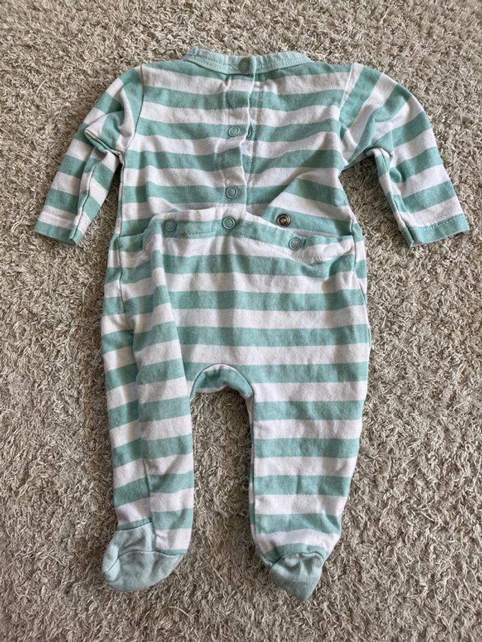 Lot de 4 pyjamas une pièce taille naissance - photo numéro 3
