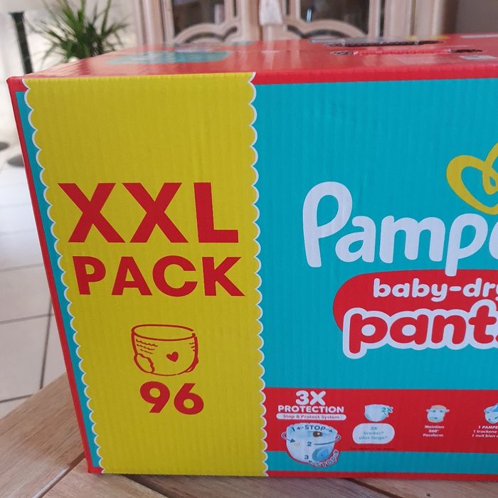 Couches Pampers Baby Dry pants taille 5 pack XXL - photo numéro 2