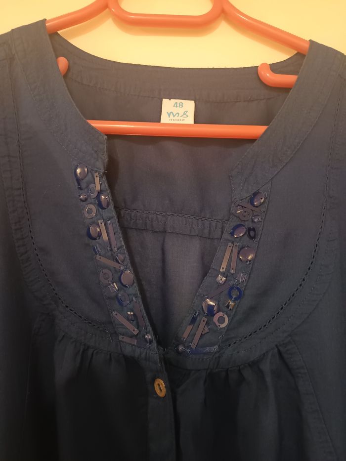 Tunique bleue marine - photo numéro 2