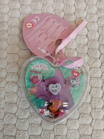 Ensemble bagues gabby chat