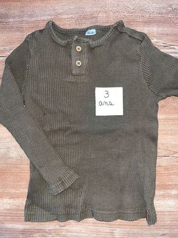 T-Shirt Manches Longues 3 ans