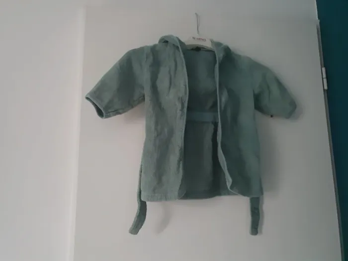 Peignoir enfants dinosaure