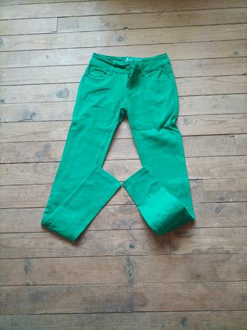 Pantalon femme vert