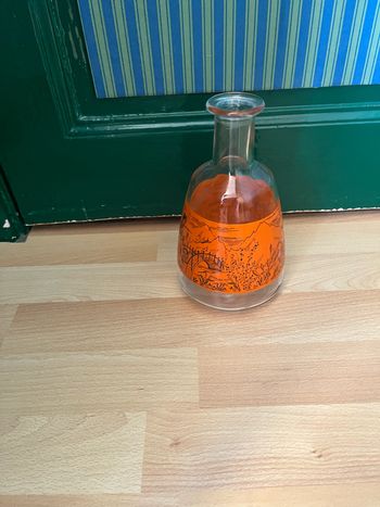 Bouteille d’antan orange