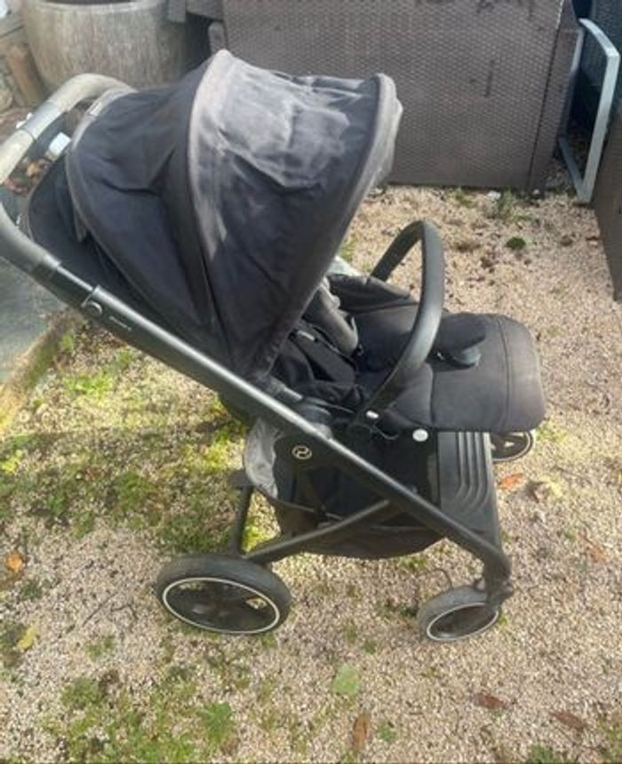 Ensemble poussette + cosy + base CYBEX - photo numéro 3