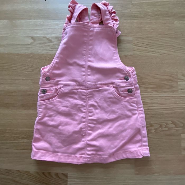 Robe salopette bébé fille