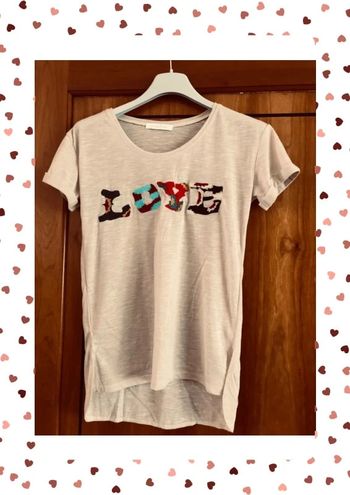 T-shirt love 38/40