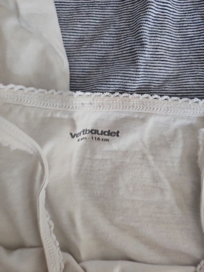 Lot de 6 maillots de corps Vertbaudet - photo numéro 4