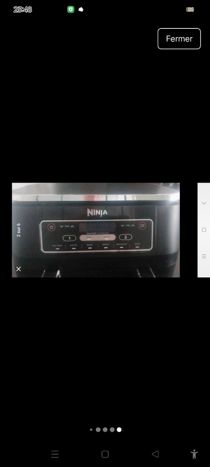 Air fryer Ninja 7.6L - photo numéro 3