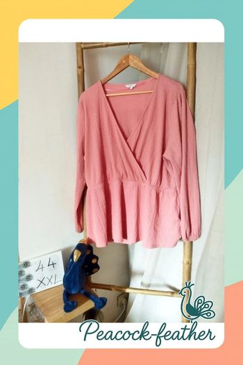 Blouse rose 44 xxl m&s mode