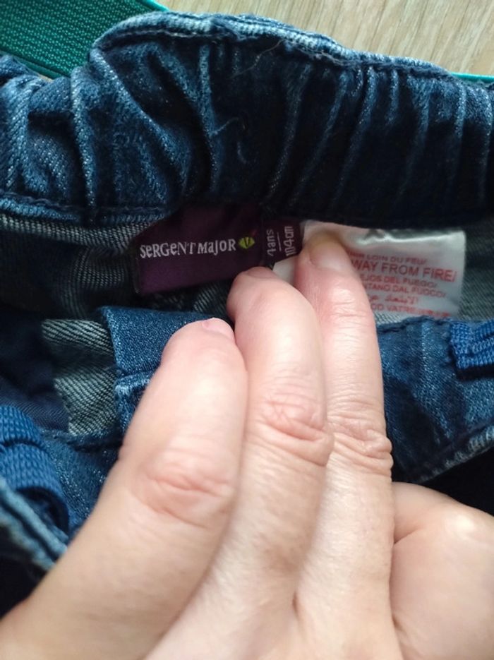 Short en jean détails coeurs  Sergent major - photo numéro 4