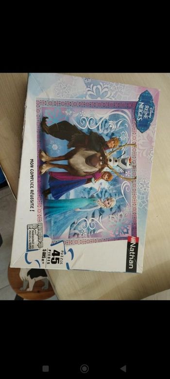 Puzzle reine des neiges