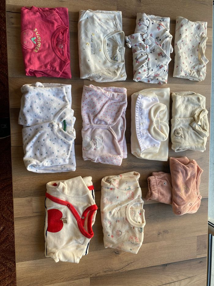 Lot pyjamas bébé fille