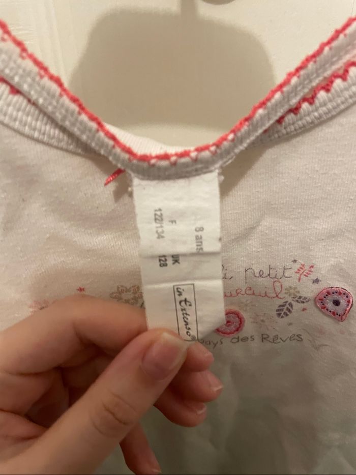 T-Shirt blanc (8A) - photo numéro 3