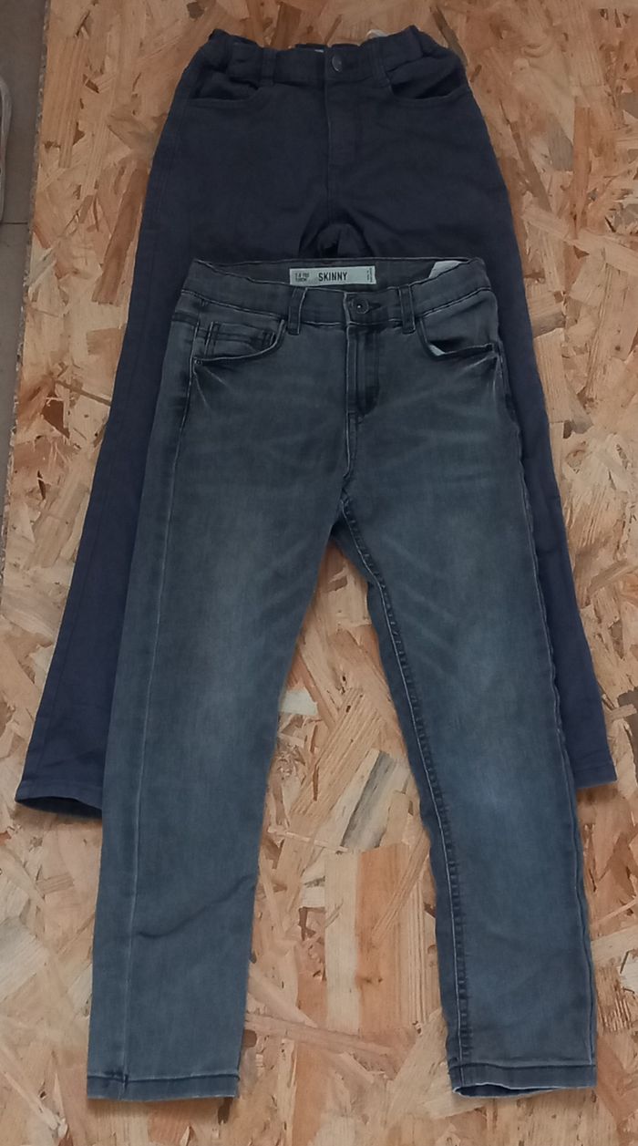 Lot de 2 Jeans Enfant Taille 8 ans