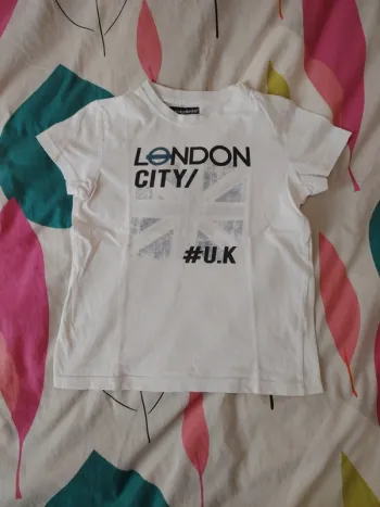 T shirt manches courtes In Extenso 8 ans