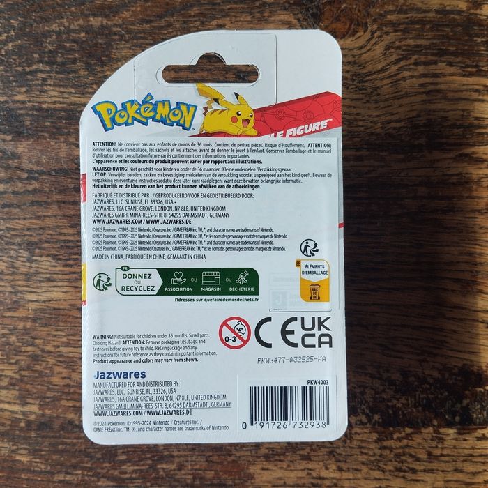 POKEMON - Battle Figure Pikachu 4cm - photo numéro 2