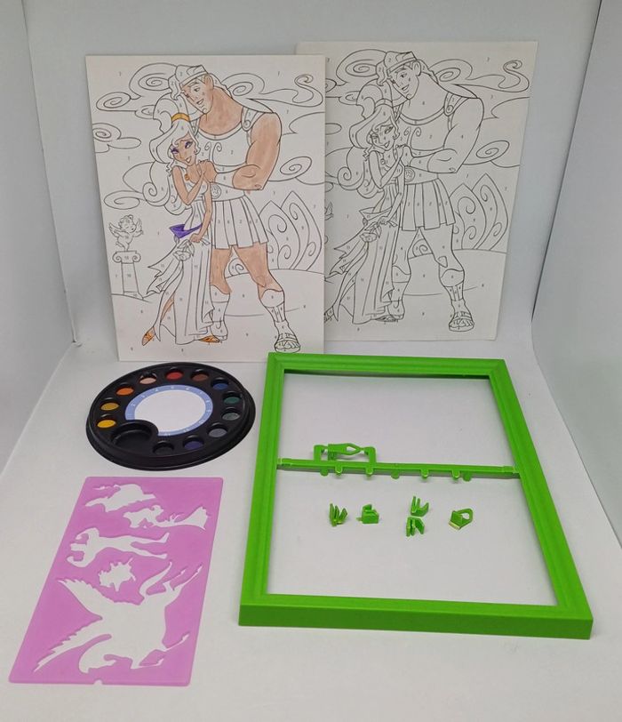 Lot Fan Disney Hercules livre coloriage jeu action PC Peinture activité cartes - photo numéro 4